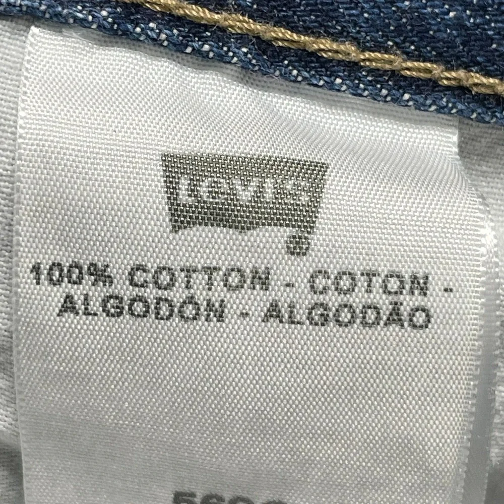 Levi's 569 Loose‎ Straight Jeans Mens 42x32 Blue 90s Grunge Y2K Baggy Classic